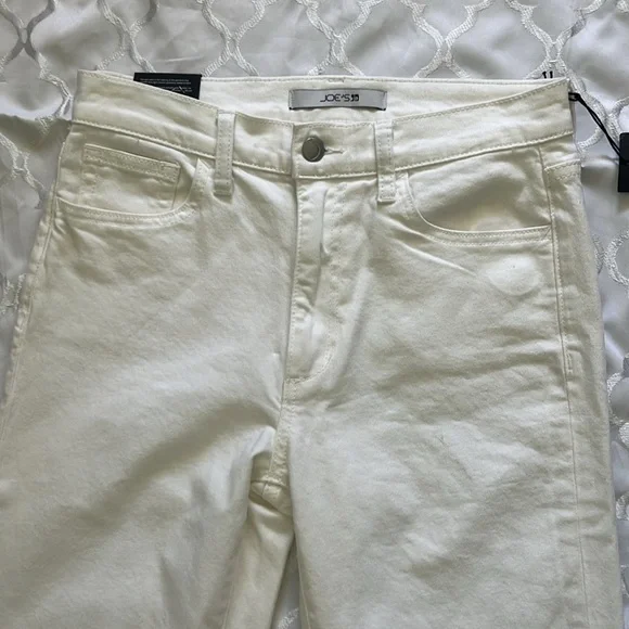 Women's White High Rise Flare Jeans